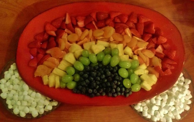 fruit rainbow