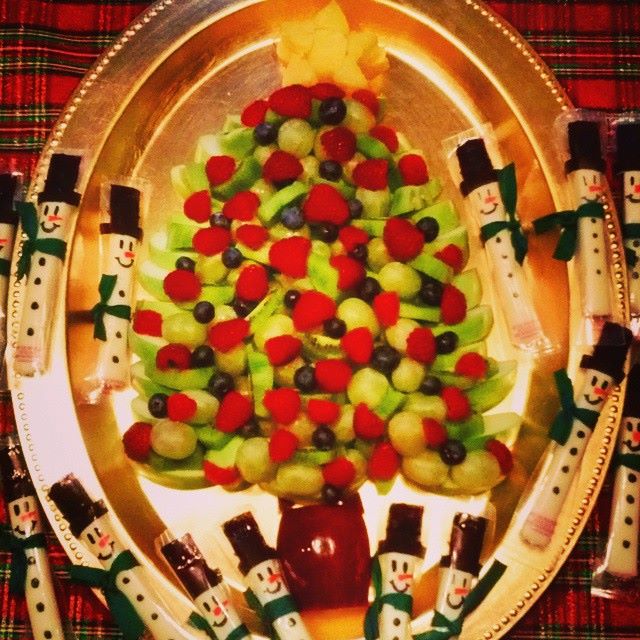 Holiday preschool snack
